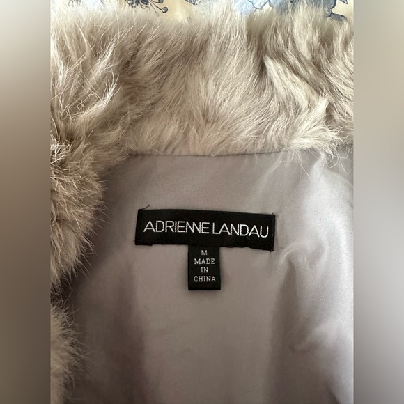 Adrienne Landau Rabbit Fur Vest - Picture 5 of 5